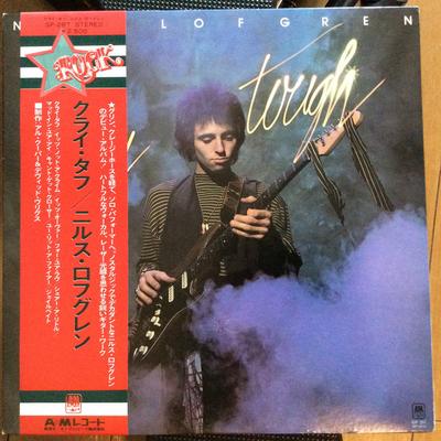 LP Record NILS LOFGREN - Cry Tough GP297 A&M 1976 Japan Rock Used