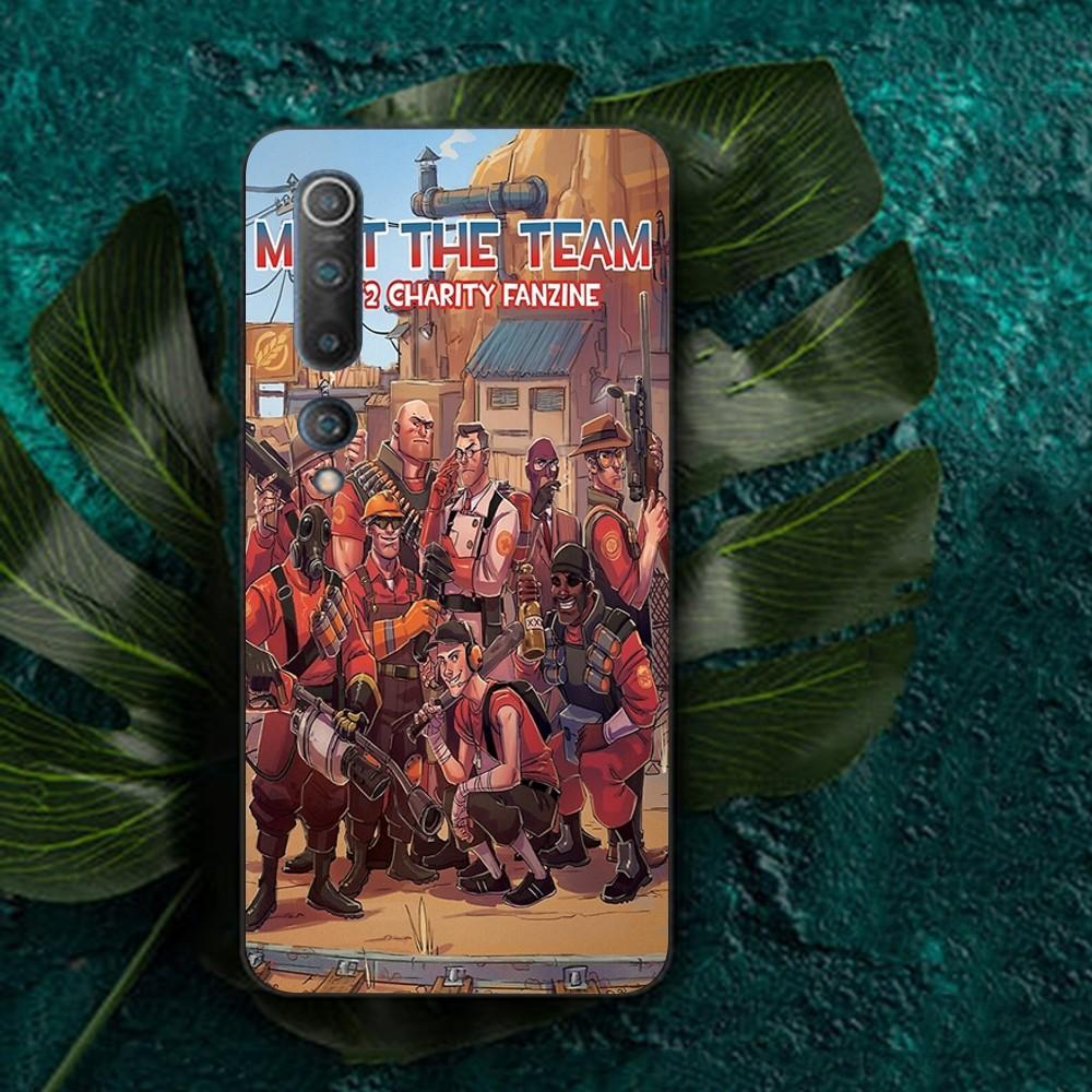 Team Fortress 2 Phone Case For Redmi Note 4 X 5 A 6 7 8 T 9 9S 10 11 11S 11Epro Poco M3 Pro