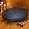 Ätherische Stahltongtrommel: 6-14 Zoll Sanskrit Handpan für Erwachsene & Anfänger