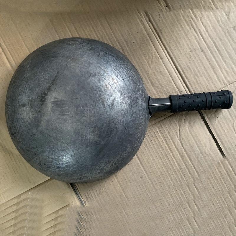 

ZISIZ Ручная ковка Чугунная сковорода-вок с антипригарным покрытием