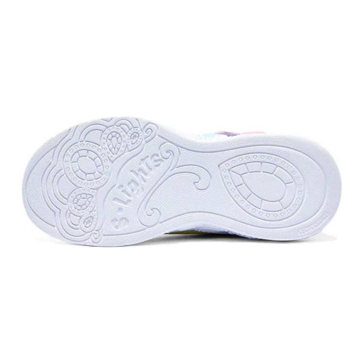 Skechers Girls Comfortable Cushioning Breathable Cushioning Breathable Low top Kids Lifestyle Shoes Pink Purple Kids' 302686L-MLT