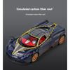 1/32 Pagani Huayra BC Supercar Alloy Metal Diecast Model Car Library Static Sound & Light Ornaments Birthday Gift for Boyfriend