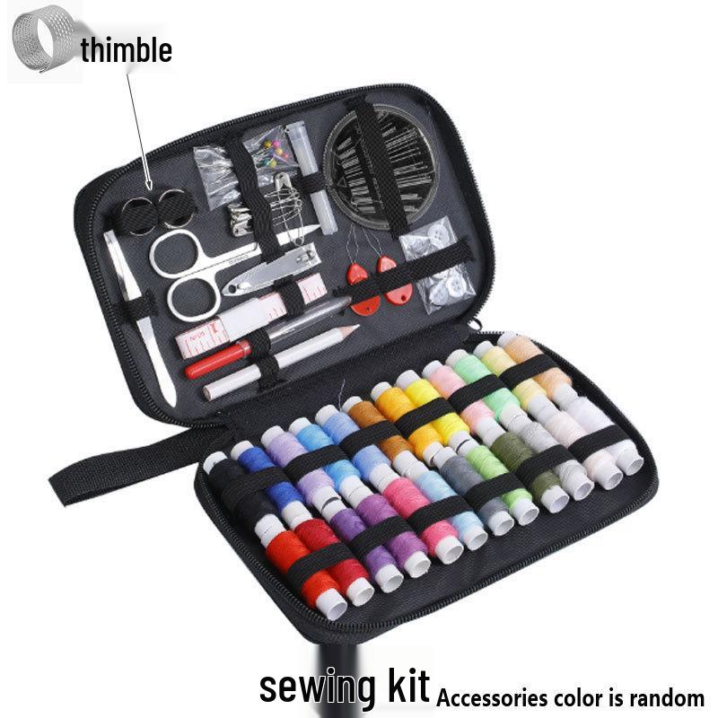 Portable Needle and Thread Kit - Home DIY Sewing Tool Set, Household Sewing Box
