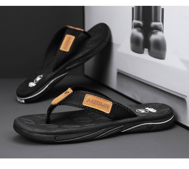 Men Flip Flops Summer Beach Flip Flops Men Casual Breathable Thicken Beach Men Slippers Outdoor Zapatillas Hombre for Male EVA