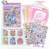 Visual Stacking DIY Landscape Sticker Book PET 3D Pocket Cabin Scene Stickers  Kids