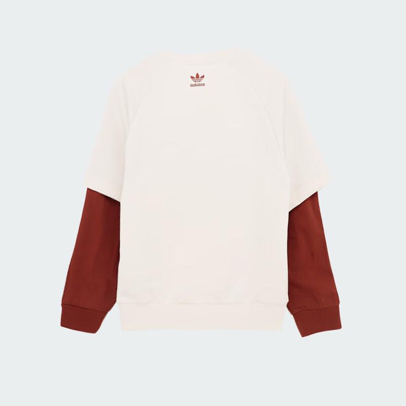 Adidas Originals Big Kids JK CREW Pullover Sweatshirt 155