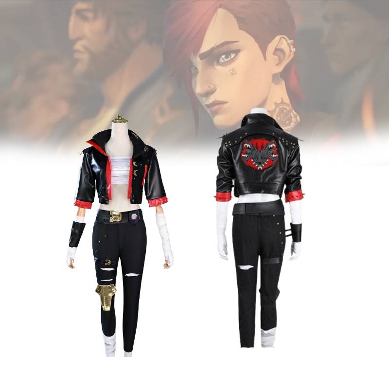 Of League Arcane Legends Cosplay Costume Authentic Anime Fighting Game Suit