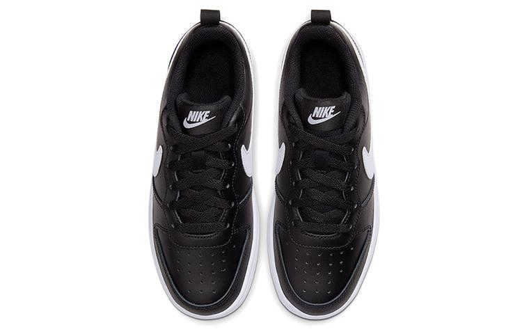 Nike Court Borough 2 Black White GS BQ5448-002