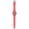GENT BIOSOURCED WAVELENGTHS OF CORAL Watch SO28P114 Unisex Adult Pink [Swatch]