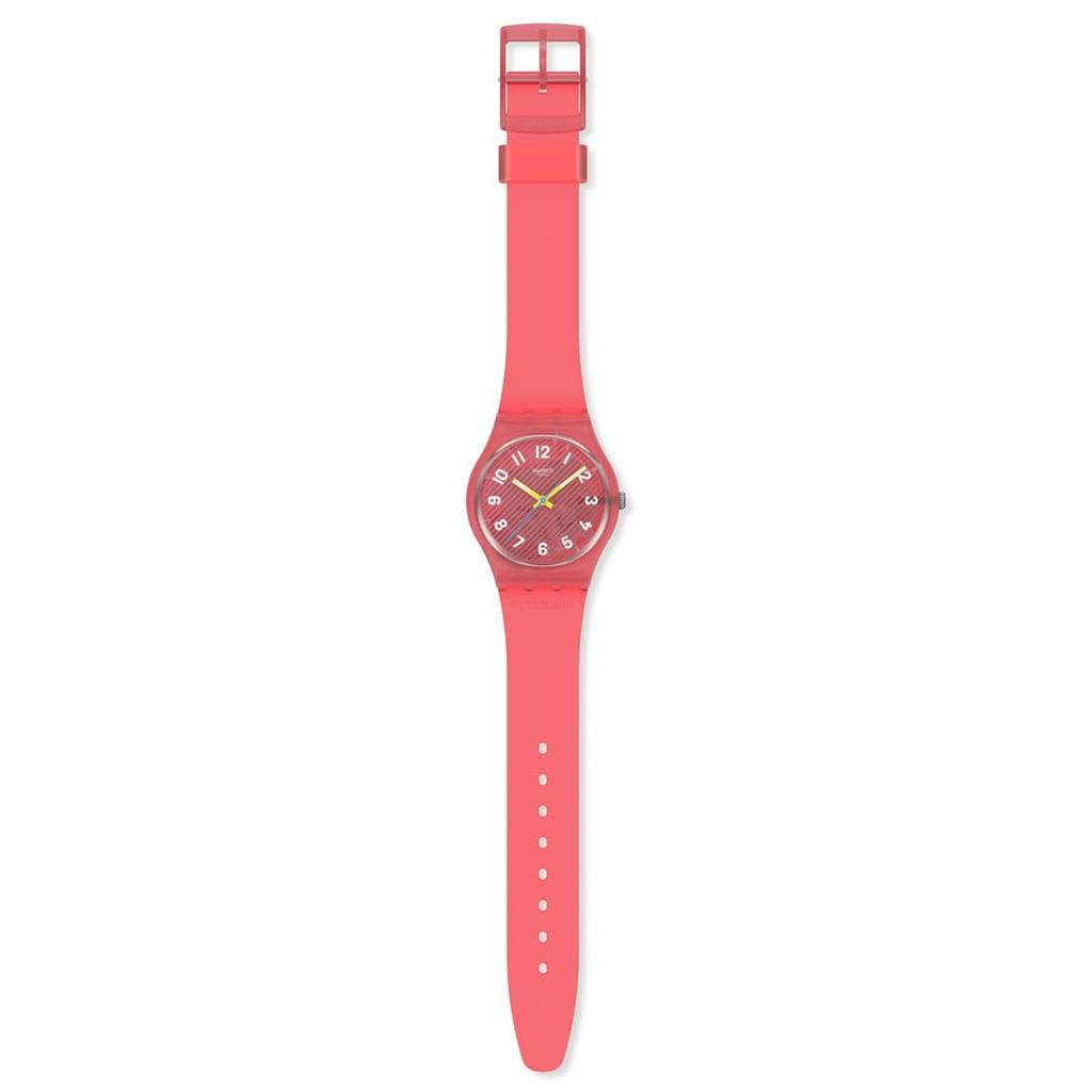 GENT BIOSOURCED WAVELENGTHS OF CORAL Watch SO28P114 Unisex Adult Pink [Swatch]