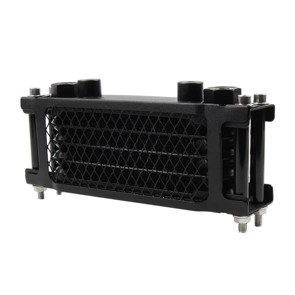 Motorcycle Oil Cooler Radiator 4 Row Engine Oil Cooling For Monkey 125cc-140cc Loncin ZongShen Moto Oil Cooler Accessories