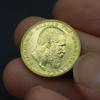 1913 Baden, Germany, 20 Marks, Gold-plated Coin, Brass, Replica, Coin, European and American, Vintage Craft, 23mm