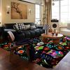 Pattern Colorful Owls Floor Mat INS Style Soft Bedroom Floor House Laundry Room Mat Anti-skid Household Carpets