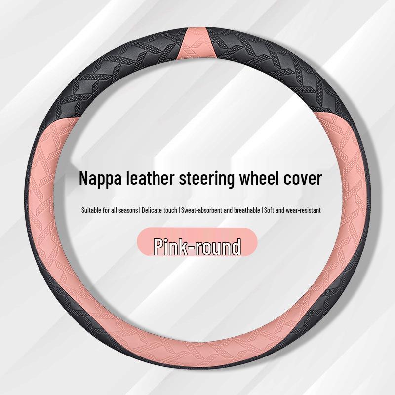 Cadillac Steering Wheel Cover for XT4, XT5, XT6, CT4, CT5, XTS, ATSL - Non-slip, All-Season Grip