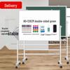 Mobile Magnetic Double-Sided Whiteboard Stand for Home, Office, or Training - Small Size