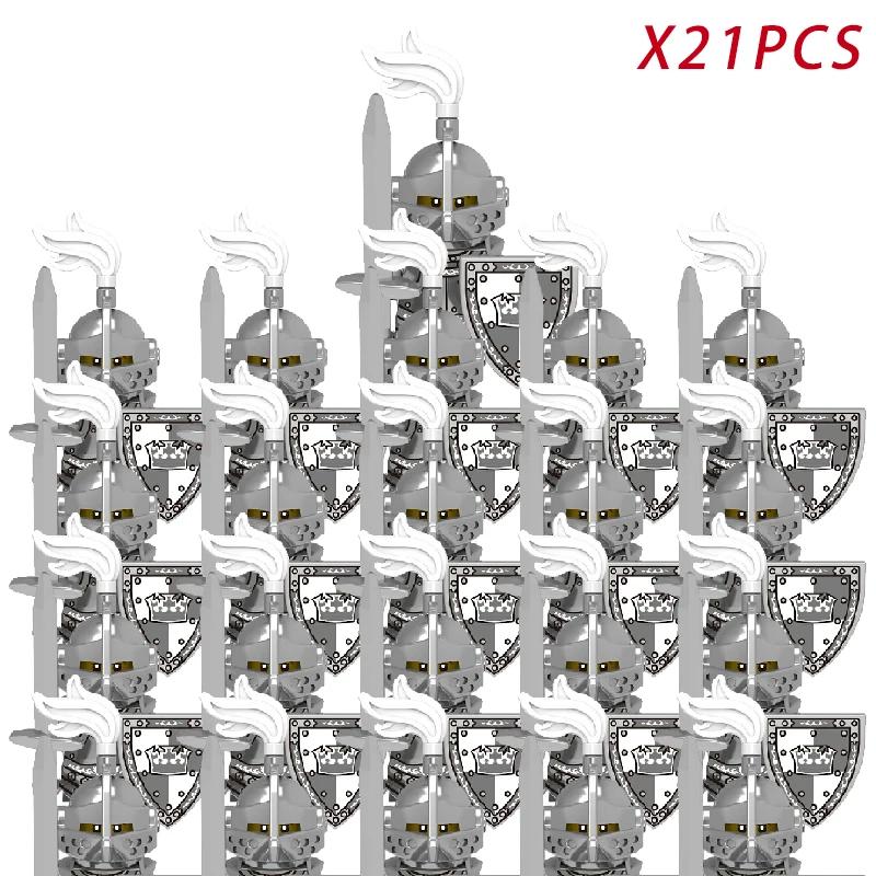 Medieval Knights & Warriors Building Blocks Roman Legion Spartan Cavalry Crusaders Bricks