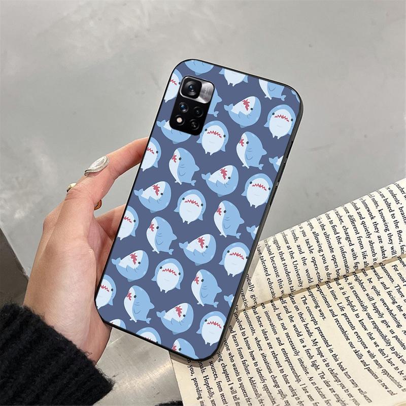 Phone Case For Xiaomi Poco C71 15T 14T Pro Redmi note 15 14 14 13 Pro Redmi A5 15C 13C Whale Shark