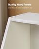 Toy Storage Organizer, Wooden Kids Bookshelf with Storage, Toy Storage Cabinet with 2 Mobile Drawers, Kids Storage Organizer for Bedroom, Nursery,