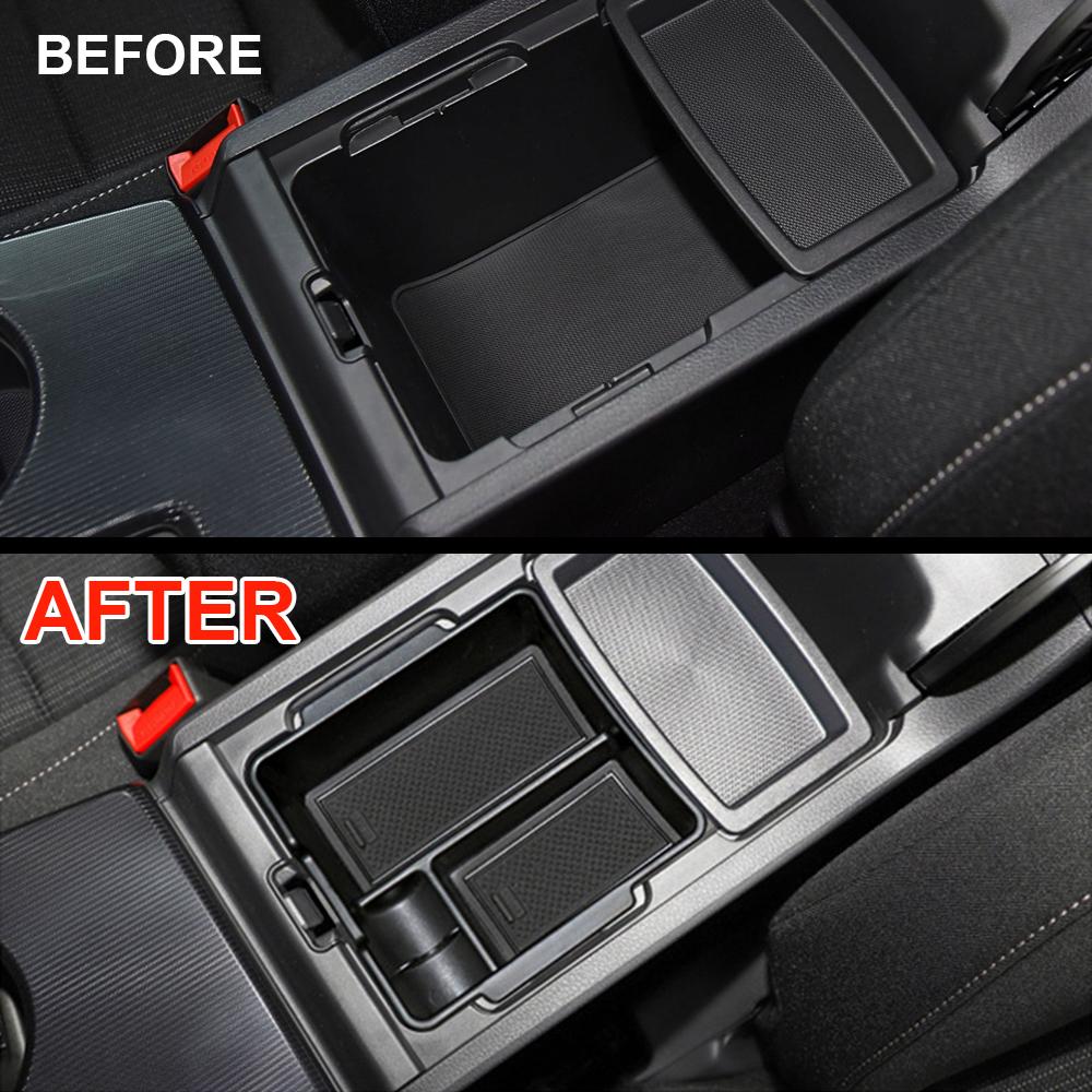 For Honda Civic 11th Gen 2025 2025 2025 2025 Center Console Storage Box Abs Black Car Armrest Box Organize Tray Car Accessories