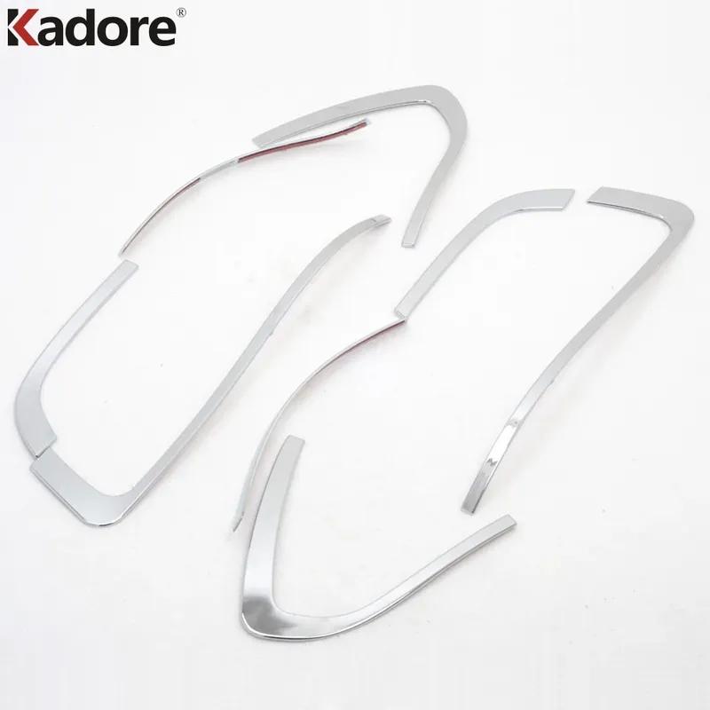 Rear Tail Light Lamp Cover Trim For Kia Sorento 2016 2017 2018 ABS Chrome Car Taillight Taillamp Frame Trims Accessories