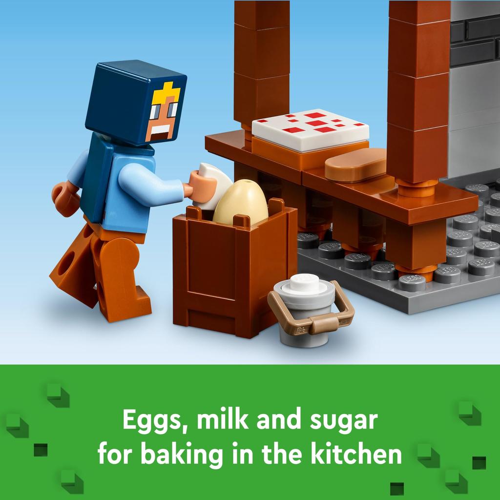 LEGO Minecraft Farm with Windmill 21262, Ages 8 and Up