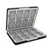 Protective Game Cartridge Storage Case Container Featuring 16 Slots Waterproof Shockproof Design Compact And Portable