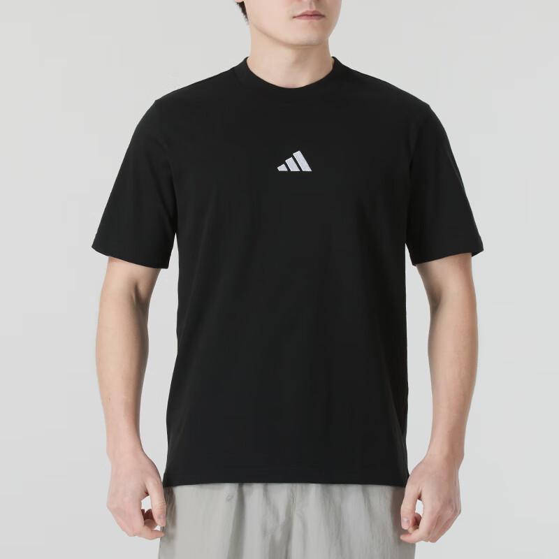 Adidas Men s M SL SJ T Short Sleeve Sport T-Shirt M чёрный