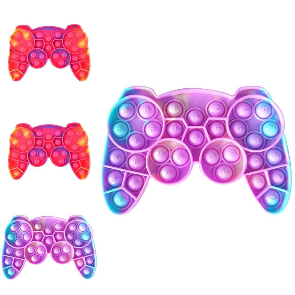 Gamepad Pop It Fidget Toy Unique Silicone Design For Stress Relief And Fun Popping Action