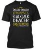 Black Jack Dealer Love It TTshirt Made In the USA Size S To 5XL