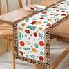 Rosh Hashanah Linen Table Runner Jewish Holiday Table Decor Shana Tova Jewish New Year Kitchen Dining Table Runner Party Decor
