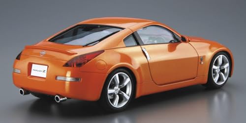 Aoshima Bunka Kyozai (AOSHIMA) Das Modellauto Nr.. 33 1/24 Maßstab Nissan Z33 Fairlady Z Version ST '07 Kunststoff Vorgefärbtes Plastikmodell