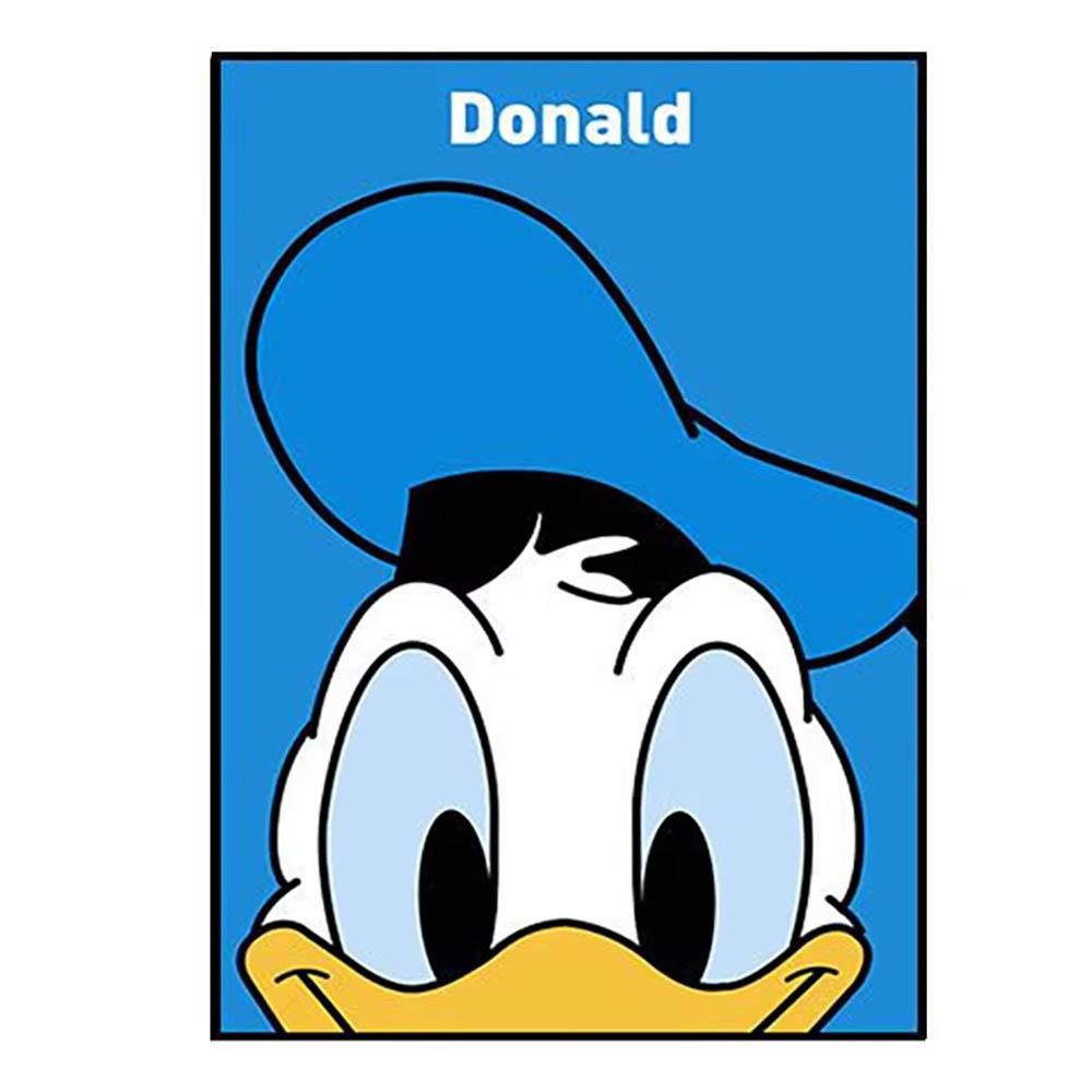Disney Minimalist Style Donald Duck Daisy Mickey 5D Diamond Painting Full of Diamonds DIY Handmade Diamond Painting Cartoon Decoration Painting Kit