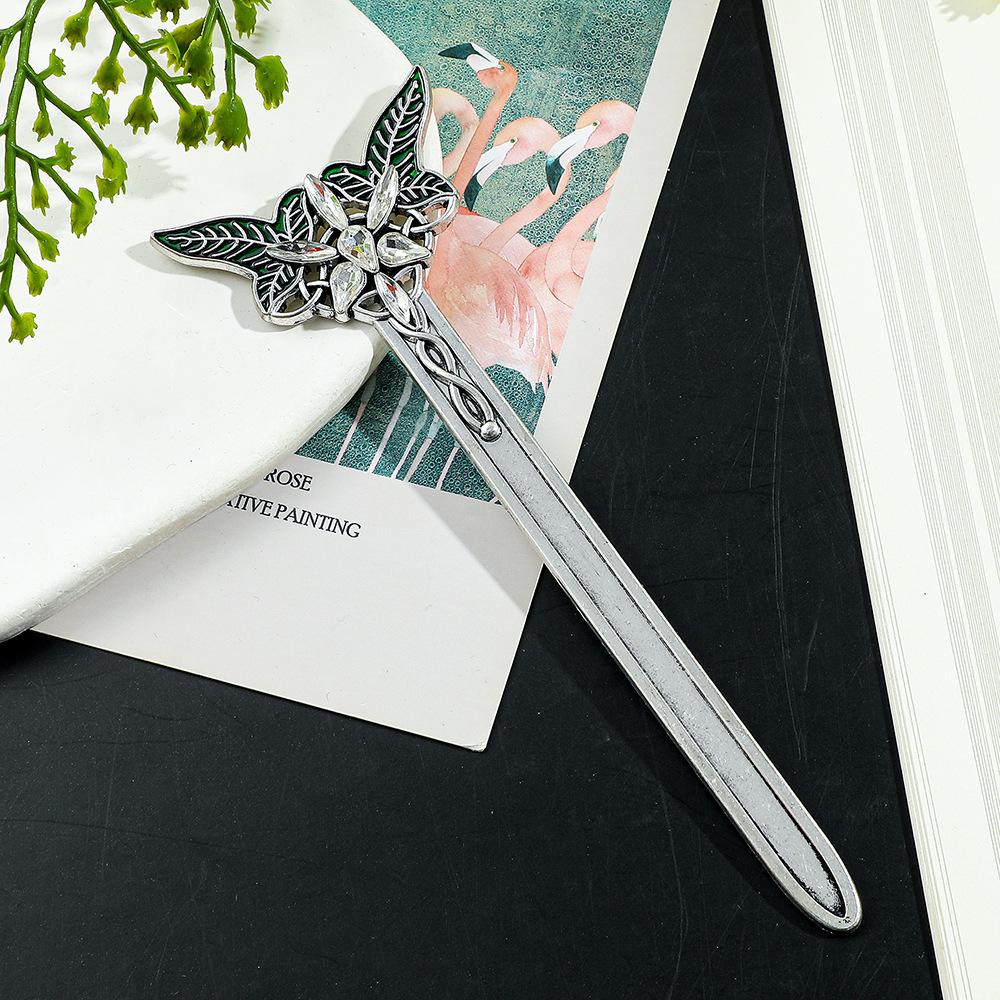 Elegant Power Ring Hairpin Bookmark: The Perfect Gift for Book Lovers, Lovers, and Friends.
