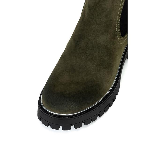 Jenny Fairy WS13202-05 Khaki Ankle Boots