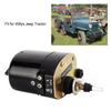 Deror Car Auto Wiper Motor, Windshield Wiper Motor Fit for Willys Jeep Tractor 01287358 7731000001