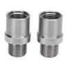 1 Pair Heavy Duty Extended Pedal Spacer Bike Pedal Extension Shaft  for Bike Pedal Compatibility