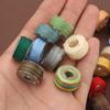 Set of 25 Colored Round Waxed Cords (130g) for Sewing, Beading & Weaving - 0.45/0.55/0.65mm