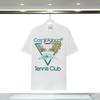 Casablanca Graphic T-Shirt Teen Boys Short Sleeve Loose Fit 2025