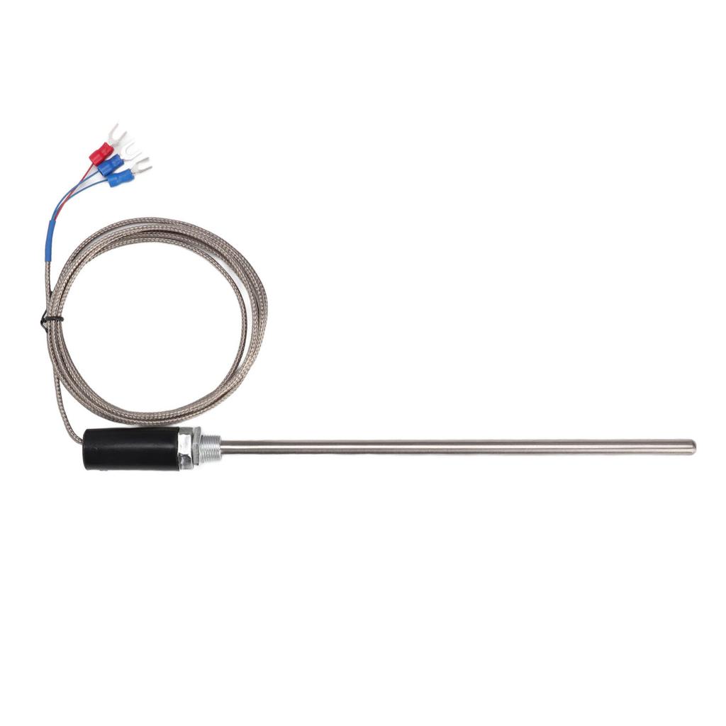 M12 Sonde Thermoelement PT100 Edelstahl Temperaturfühler Sonde 200mm 0400 Grad C2m