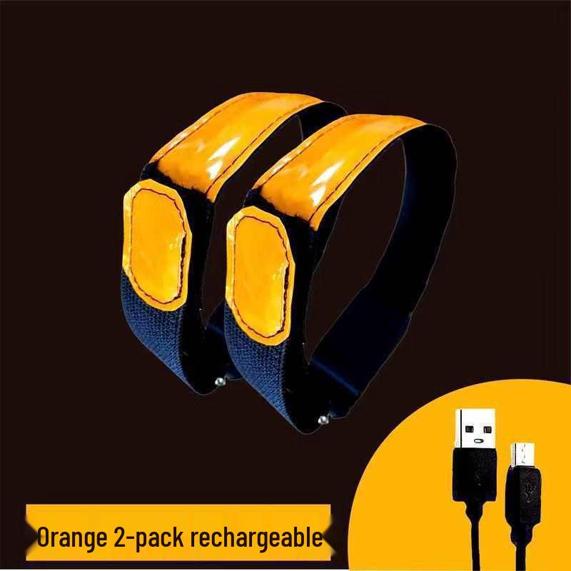 Rechargeable LED Reflective Armband for Night Cycling and Running
