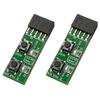 2x5 Pin Reset/Power ON/OFF Mainboard Switching Tester Switching Board Adapter With Resets Button Accessory For Desktop Computer