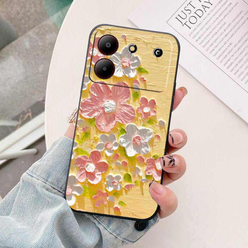 For ZTE Blade A54 4G Phone Case astronaut Silicone Camera Protection Back Cover For ZTE Blade A55 A35 A34 Funda Coque