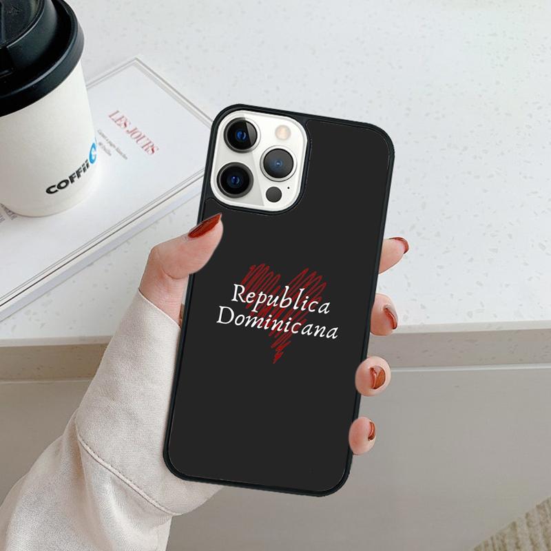 Flag of Dominican Republic Phone Case For iPhone 17 Air 16 pro max 15 14 plus 12 13 Shell Cover coque