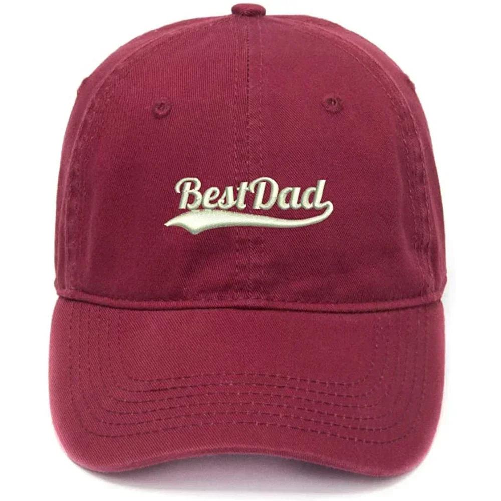 Lyprerazy Unisex s Baseball Cap Bestdad Best dad Embroidery Hat Cotton Embroidered Casual Baseball Caps