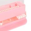 Applicator Holder Box Transparent Large Capacity Plastic Dental Applicator Brush Dispenser