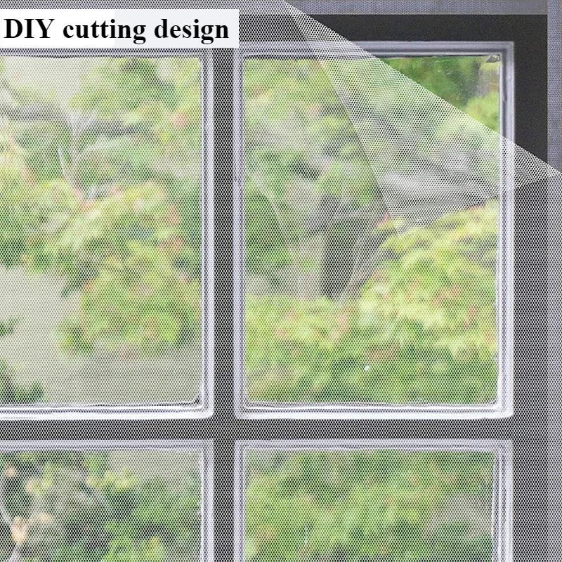 Insect-proof Screen Window Mesh DIY Customizable Durable Not Easy to Tear Door Screen for Anti Mosquito Indoor and outdoor Use