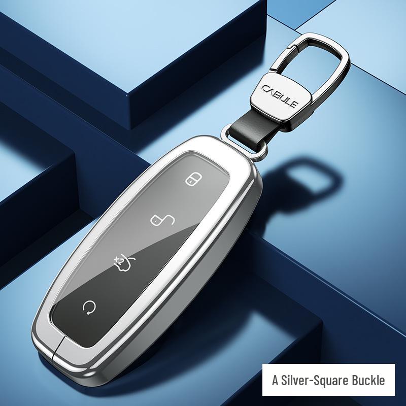 Denza Car Key Full-Wrap Aluminum Alloy Protective Shell Cover