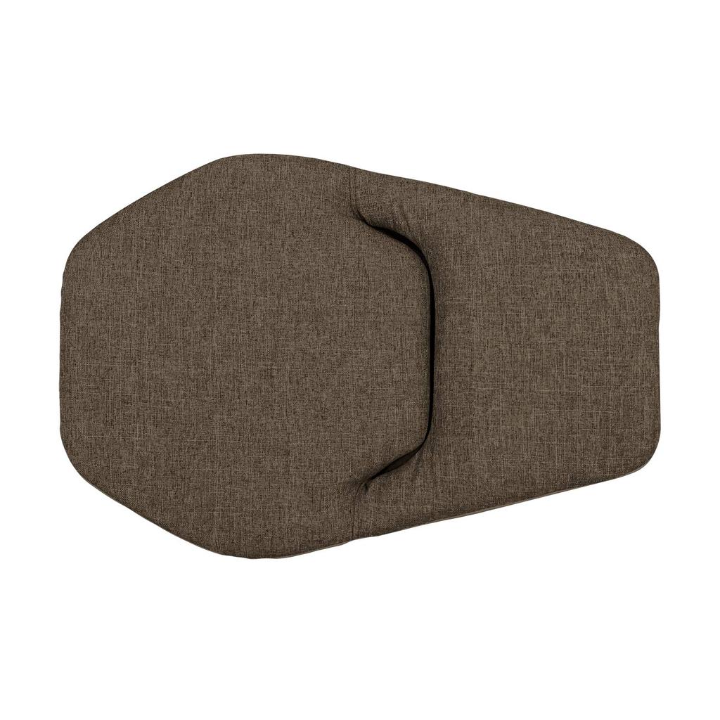 Sada 2 židlí Urban Tsusho Square Seat, hnědá, kompaktní a snadno přenosná, F-1841