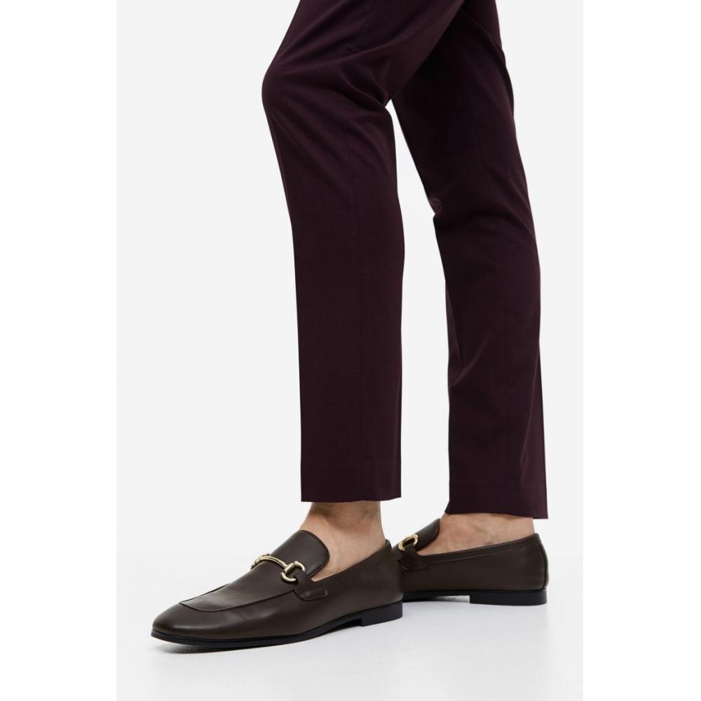 

Лоферы HM темно-коричневые