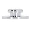Silver Tail Pin Cover 6.35mm Jack Strap Button Connector Durable Guitar Endpin Jack  For Guitar